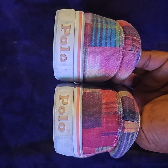 VINTAGE SLIP ON POLO TENNIS SHOES - Picture 5 of 8